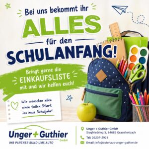 Schulanfang
